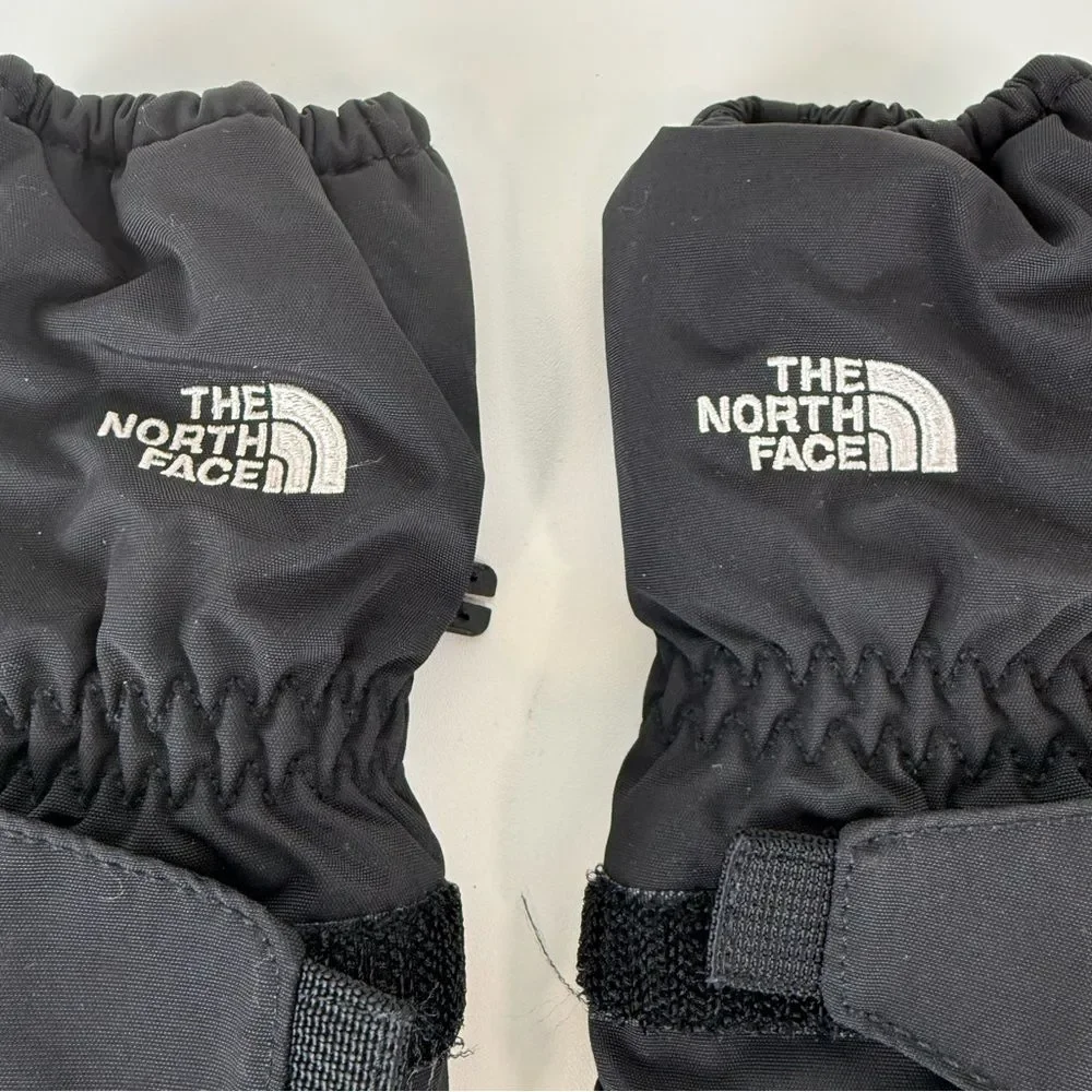 The North Face Toddler Mittens Size 3T Black Ski Snow Winter